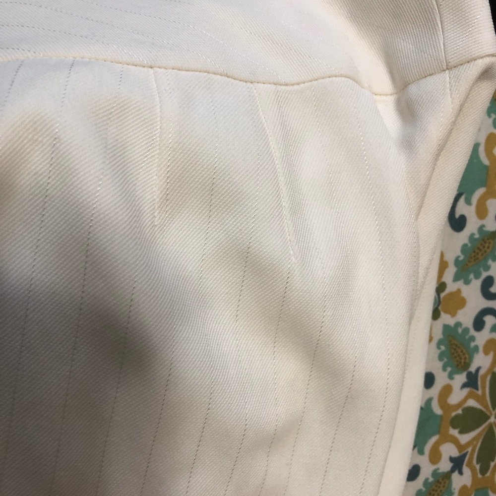 Semi wide leg pinstripe pants, trousers, new - Picture 4 of 4